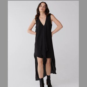 BCBGeneration TARA CASCADE RUFFLE DRESS, Size S with tags